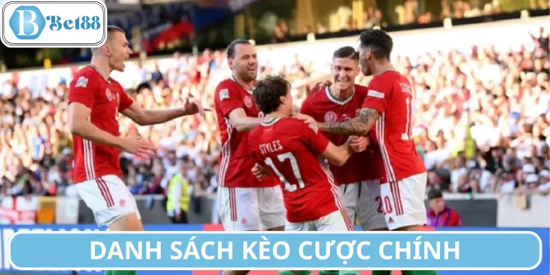 Các kèo cược giữa trận Hungary vs Thụy Điển