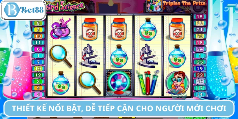 Hướng dẫn cách chơi Weird Science Slot bắt đầu từ đây