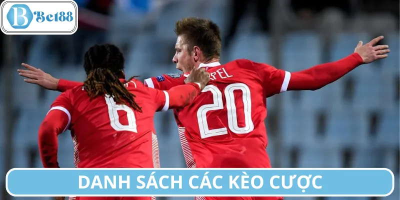 Các loại kèo nhà cái trận Luxembourg vs Slovenia